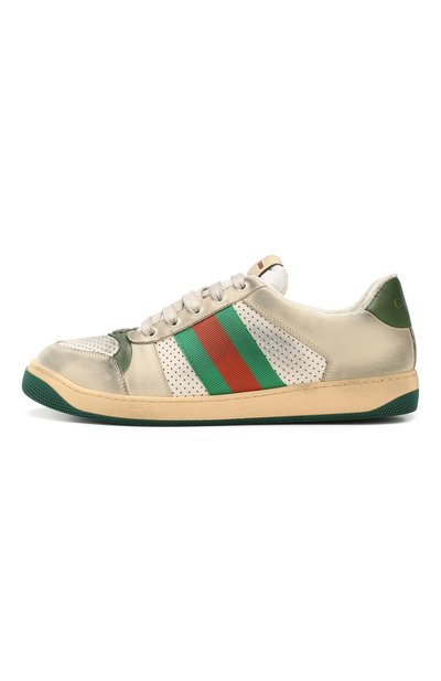 Кожаные кеды screener GUCCI, арт. 546163/0YI20, фото 3