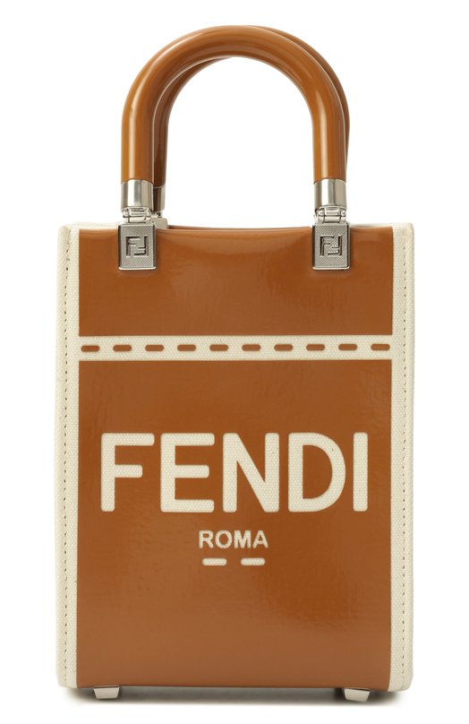 Сумка Sunshine mini Fendi 8BS051 ANT7 Коричневый 8BS051 ANT7