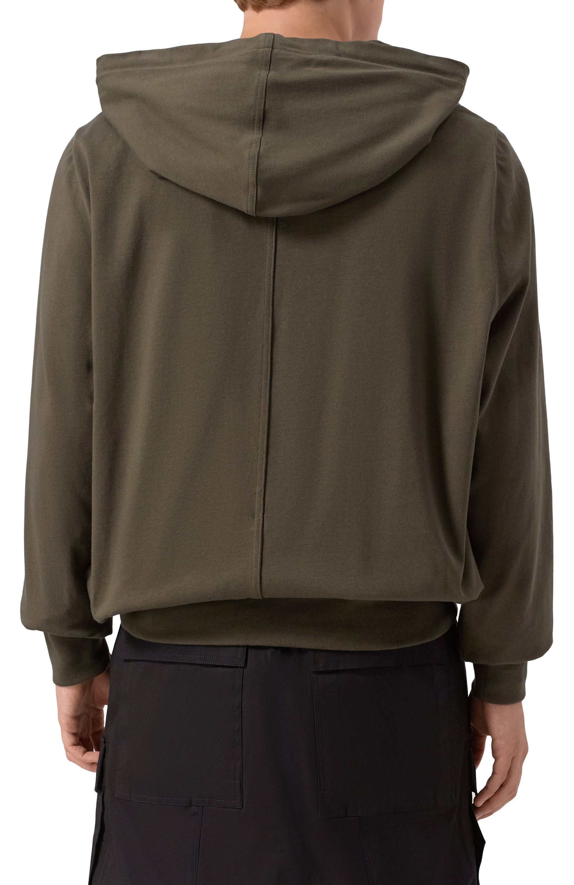 Хлопковое худи RICK OWENS, арт. RU02E1281/BA, фото 4