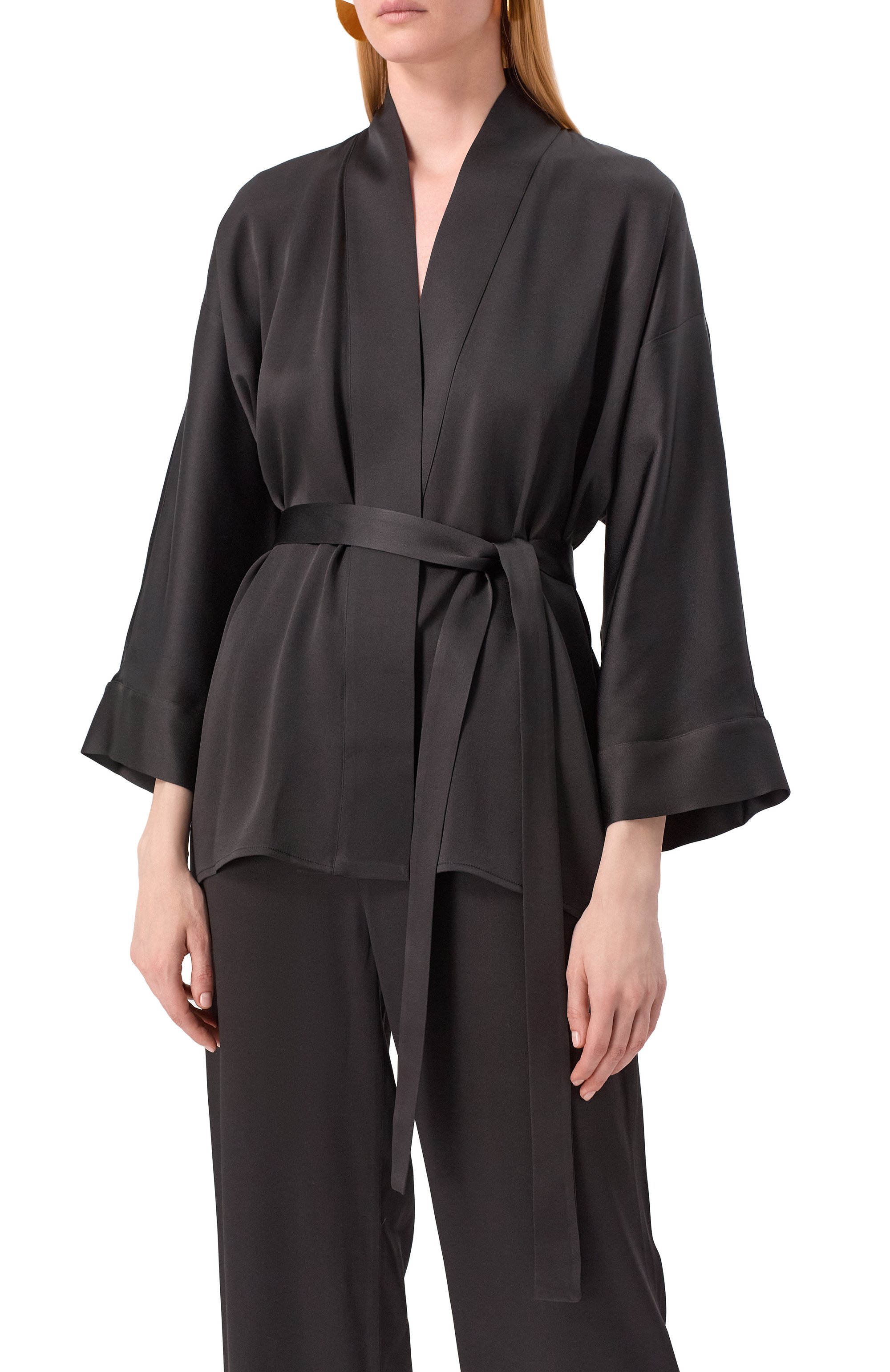 Атласное кимоно ANTONELLI FIRENZE, арт. N3883/355C, фото 3