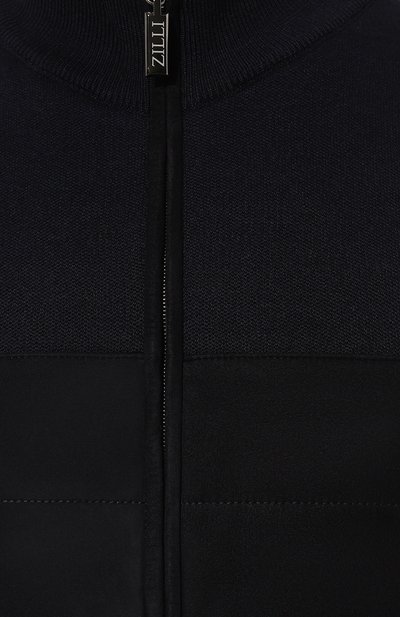 Кардиган из хлопка и шелка ZILLI, арт. JSS003M0270VPDD00, фото 5