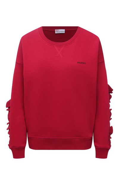 Женский хлопковый свитшот REDVALENTINO, арт. VR0MF06R/5VM