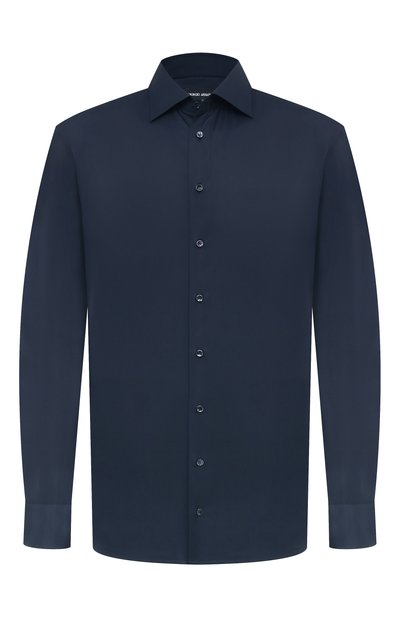 Мужская хлопковая рубашка GIORGIO ARMANI, арт. GM000469/TE11189