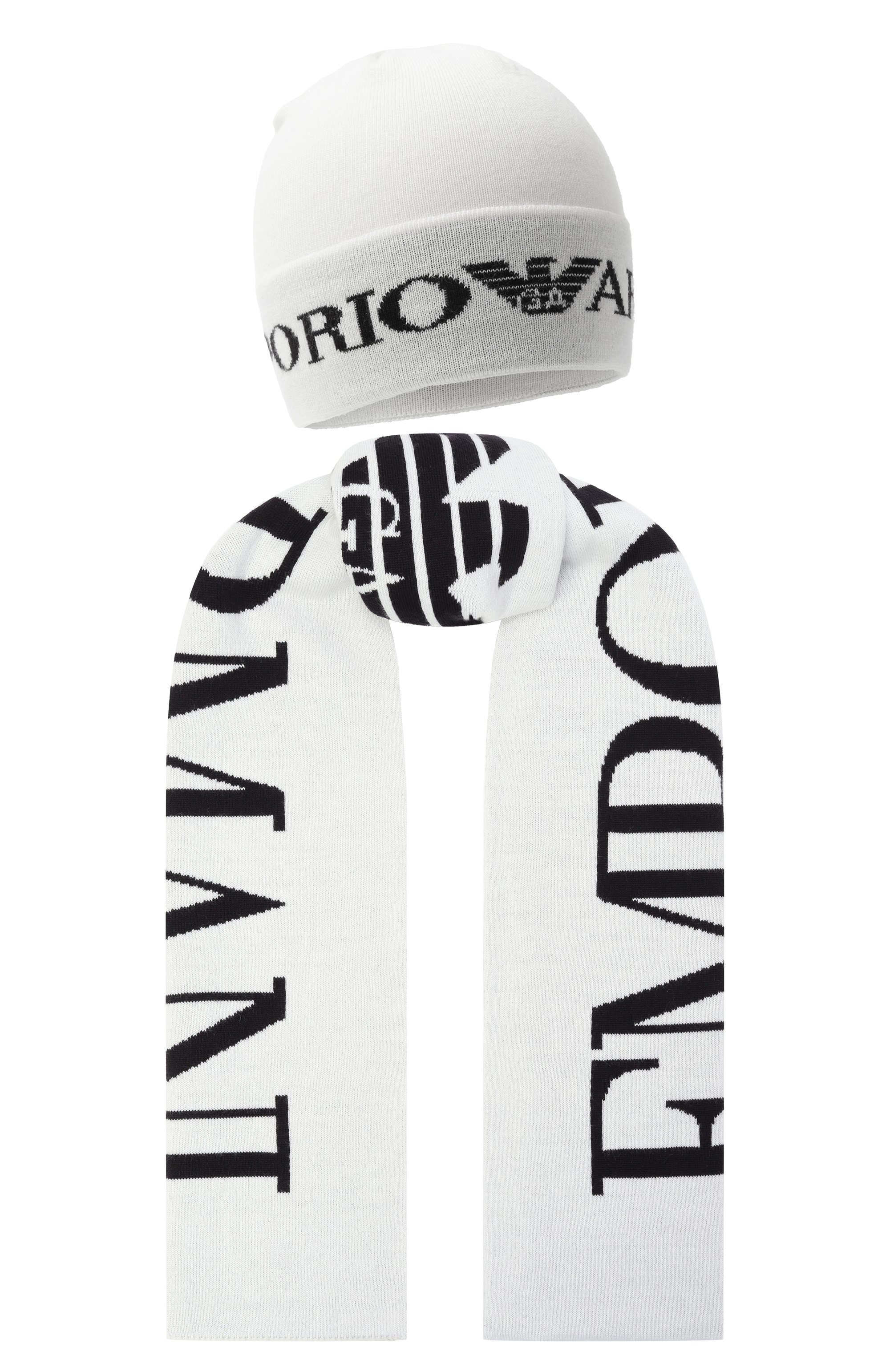 Комплект из шапки и шарфа EMPORIO ARMANI, арт. 407524/3F932, фото 1
