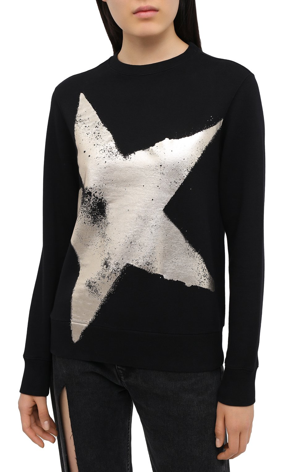 Хлопковый свитшот GOLDEN GOOSE DELUXE BRAND, арт. GWP00345.P000204, фото 3