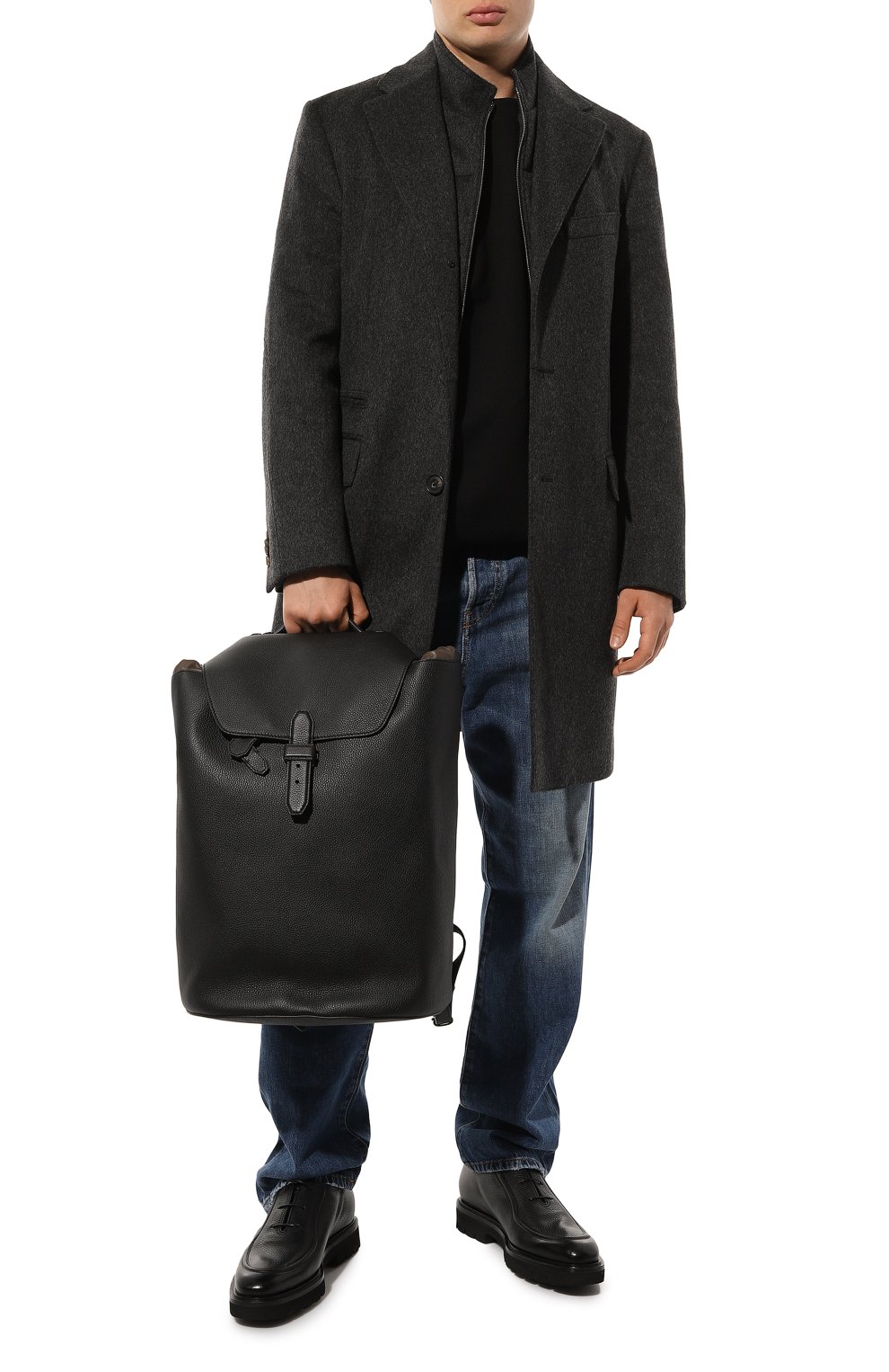 Кожаный рюкзак BRIONI, арт. 0IW60L/01719, фото 7