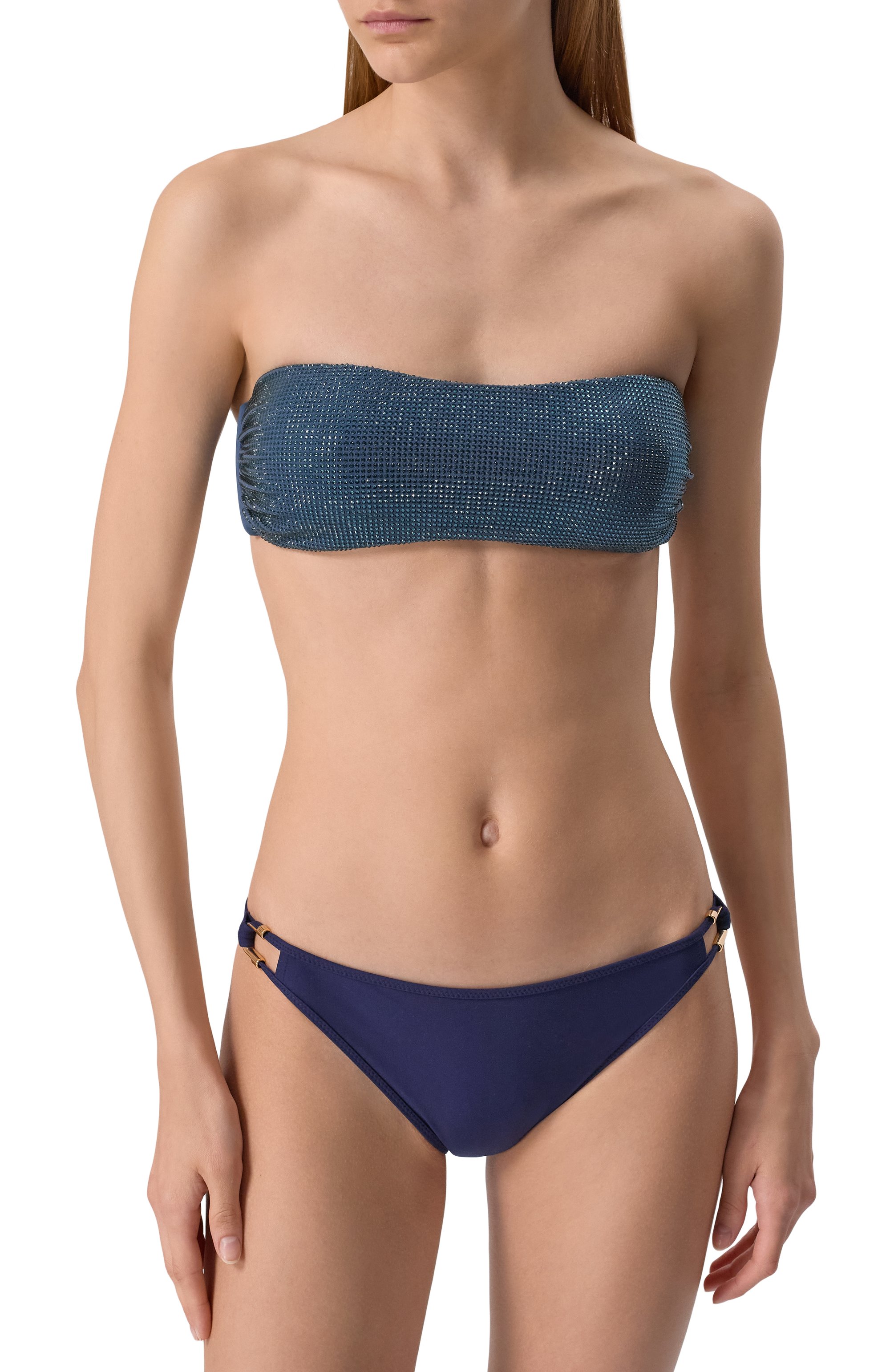 Плавки-бикини LISE CHARMEL синего цвета по цене 15410 руб., арт. ABB0180, фото 2 Плавки-бикини LISE CHARMEL, арт. ABB0180, фото 2