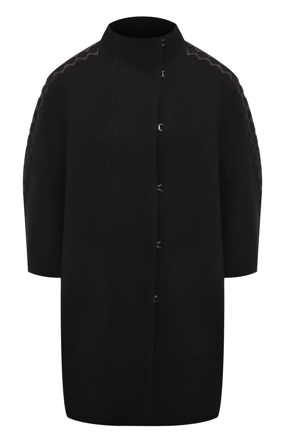 Пальто из шерсти и хлопка EMPORIO ARMANI, арт. 6D2LT2/2M08Z, фото 1