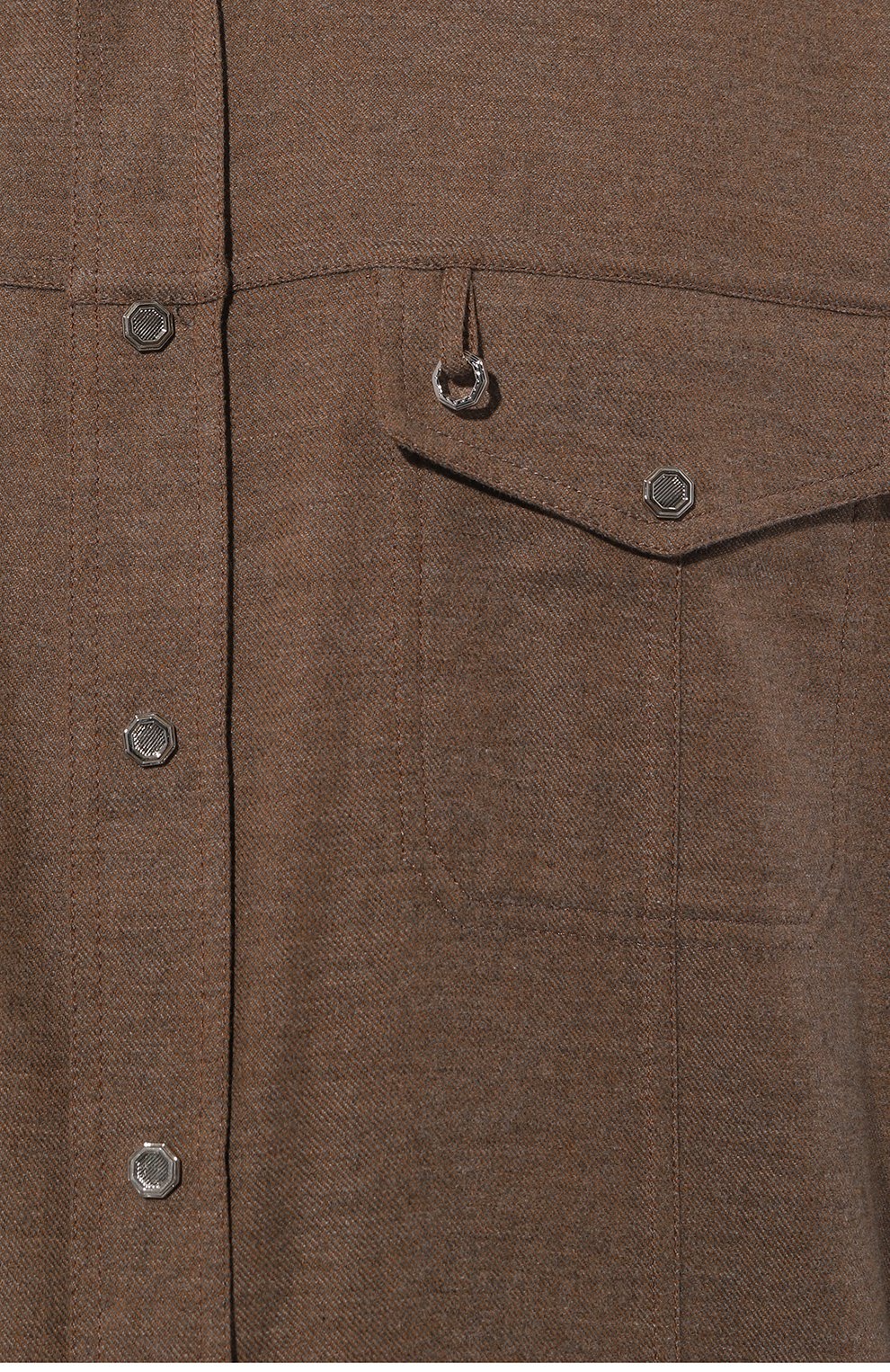 Хлопковая рубашка STEFANO RICCI, арт. MC007067/BN2817, фото 5