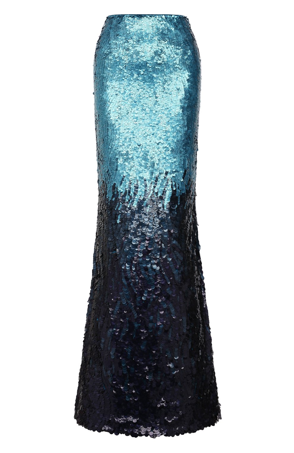 Юбка с пайетками TOM FORD голубого цвета по цене 1045000 руб., арт. GC5553-SDE291, фото 1 Юбка с пайетками TOM FORD, арт. GC5553-SDE291, фото 1