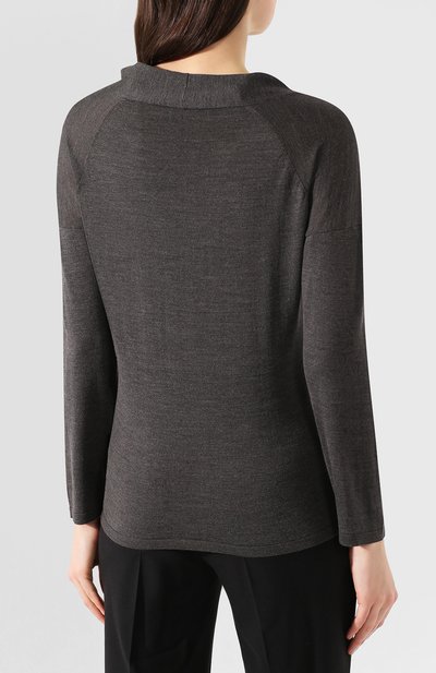 Пуловер из смеси шерсти и шелка GIORGIO ARMANI, арт. 3HAMA4/AMA4Z, фото 4