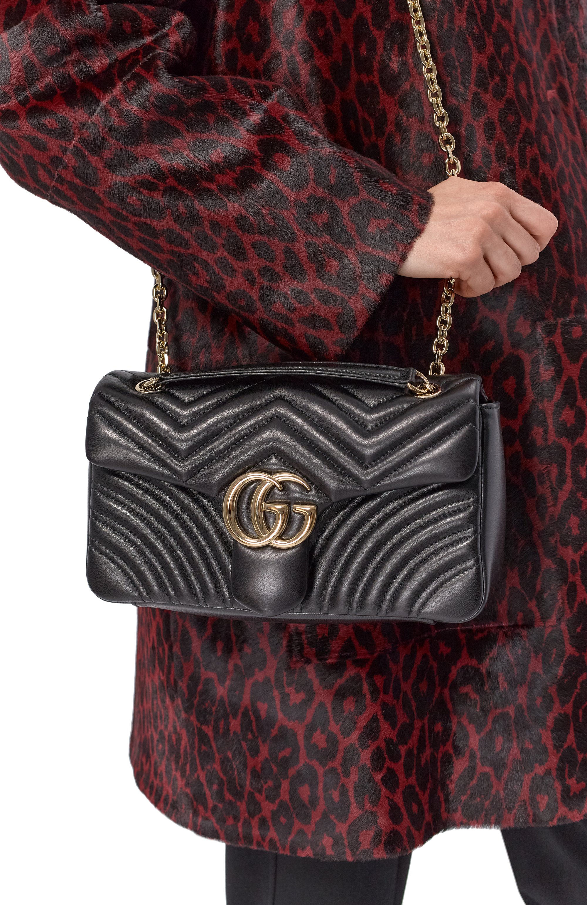 Сумка gg marmont medium GUCCI, арт. 837267/AAE38, фото 2