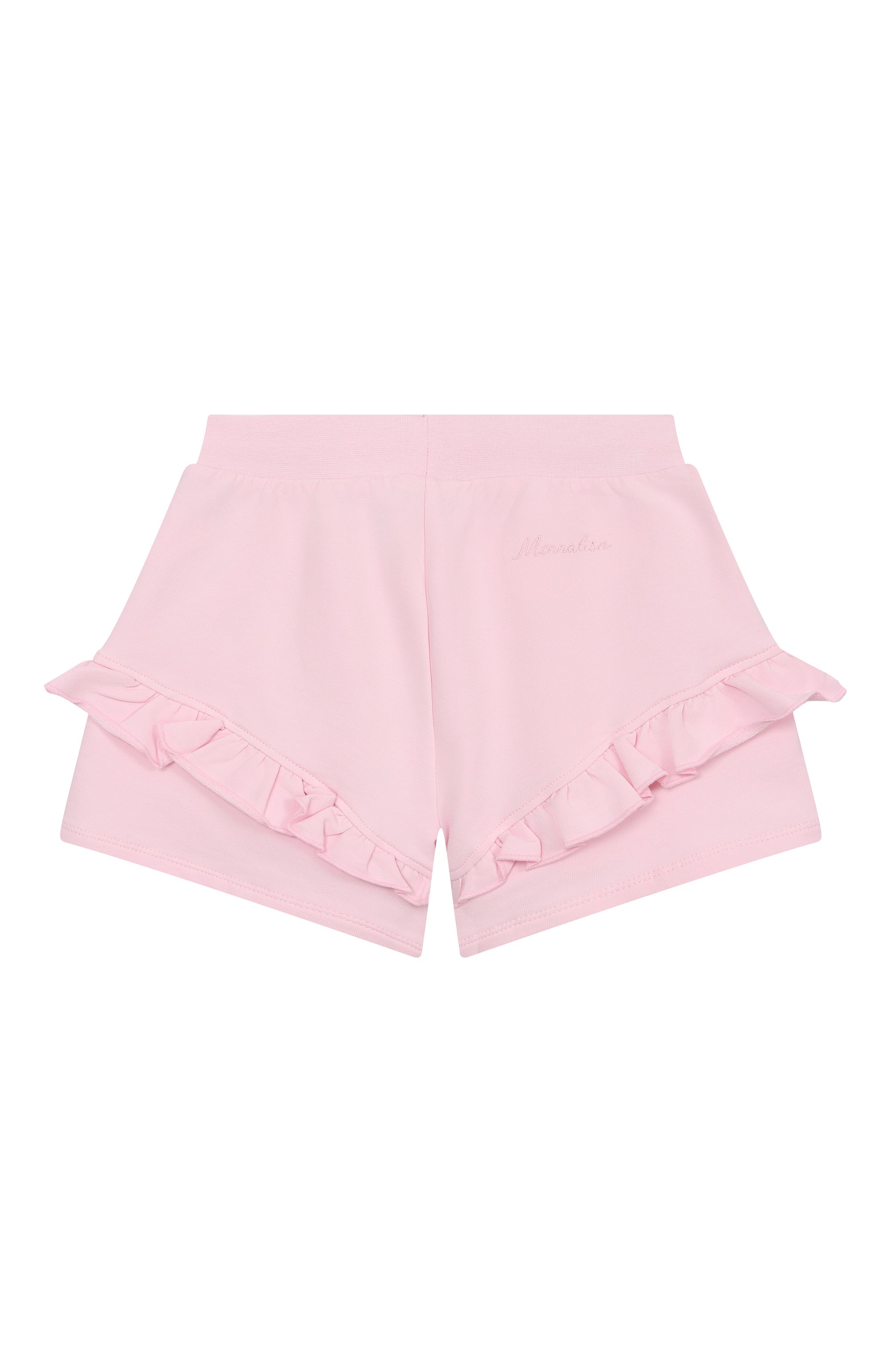 Хлопковые шорты MONNALISA, арт. 39G402, фото 2