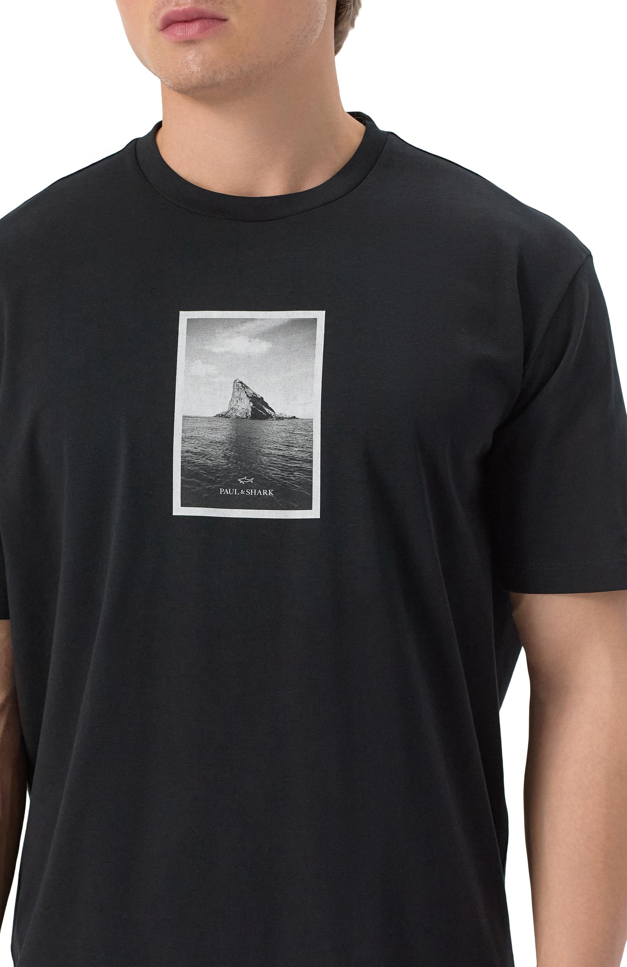 Хлопковая футболка PAUL&SHARK, арт. 25411062/S, фото 5