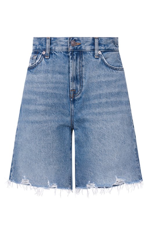 Джинсовые шорты Lola 7 For All Mankind 7U87CE35-STW Голубой 7U87CE35-STW