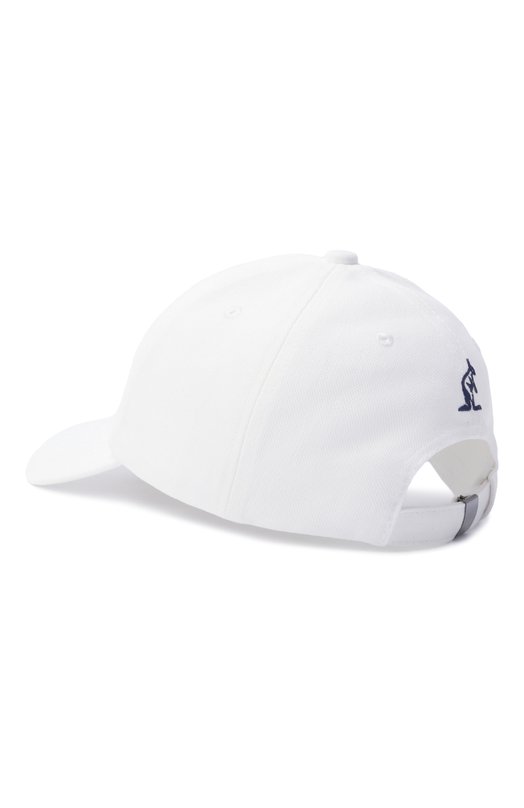 Хлопковая бейсболка MC2 Saint Barth STBA BASEBALL N/05233H Белый  STBA BASEBALL N/05233H Фото 3