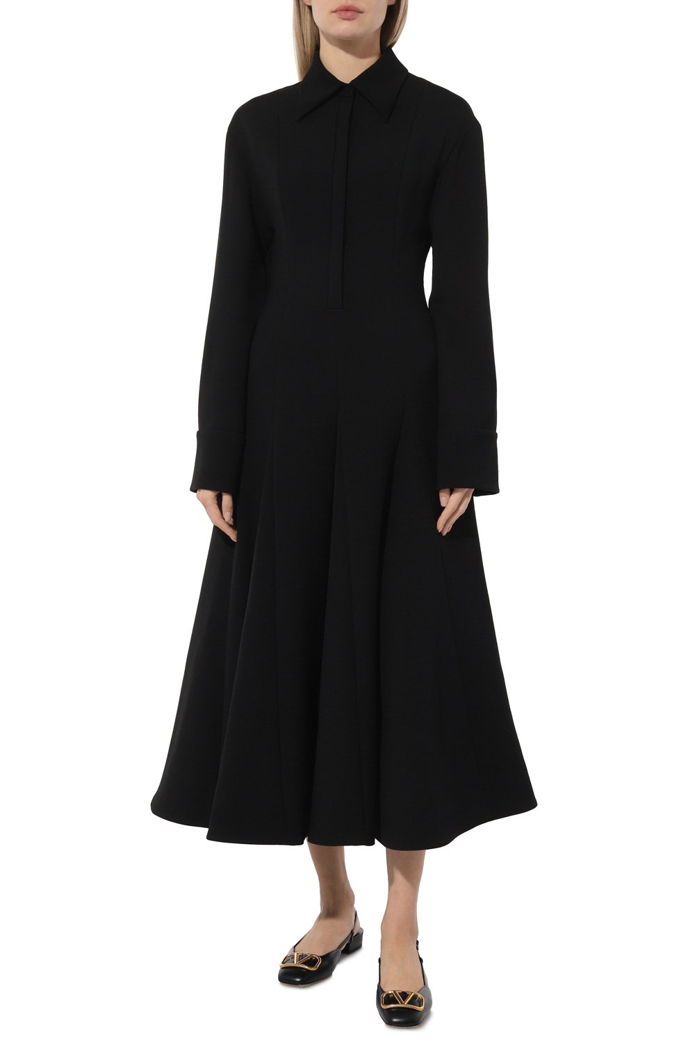 Шерстяное платье VALENTINO, арт. 5B0VABB08WM, фото 3