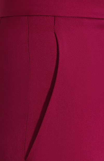 Шерстяные брюки STELLA MCCARTNEY фиолетового цвета по цене 58200 руб., арт. 571968/SHB55, фото 5 Шерстяные брюки STELLA MCCARTNEY, арт. 571968/SHB55, фото 5