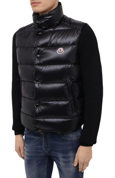 Пуховый жилет tib MONCLER черного цвета по цене 64950 руб., арт. F2-091-1A538-00-68950, фото 3 Пуховый жилет tib MONCLER, арт. F2-091-1A538-00-68950, фото 3