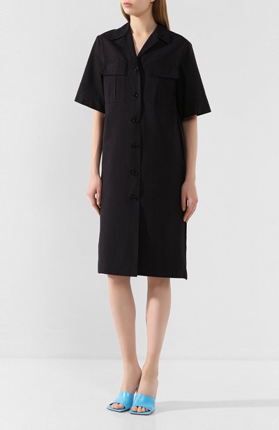 Хлопковое платье DRIES VAN NOTEN, арт. 201-11048-9022, фото 3