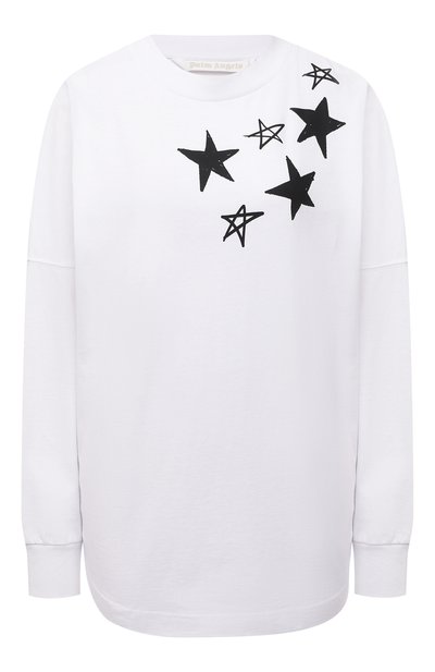 Хлопковый лонгслив PALM ANGELS, арт. PWAB012F21JER0010110, фото 1