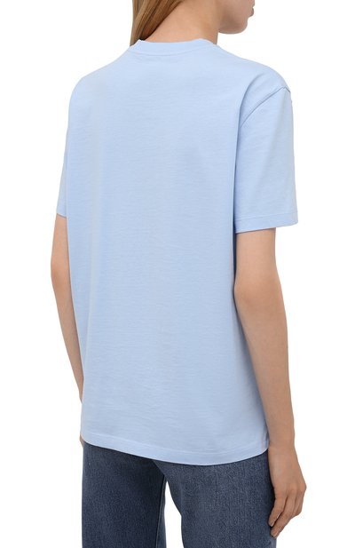 Хлопковая футболка STELLA MCCARTNEY, арт. 381701/S0W83, фото 4
