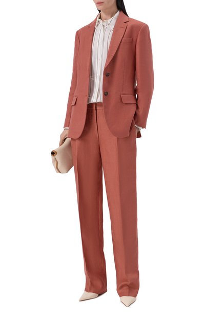 Женские льняные брюки BRUNELLO CUCINELLI, арт. MH527P9198