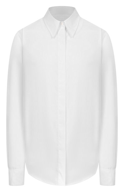 Женская хлопковая рубашка DRIES VAN NOTEN, арт. 252-010706-2295
