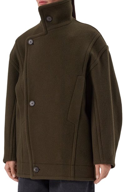 Шерстяное полупальто PETAR PETROV, арт. F25TM3/W00L, фото 3