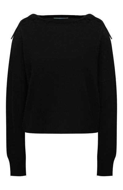 Женский кашемировый пуловер PRADA, арт. P24P1C-10RX-F0002-221