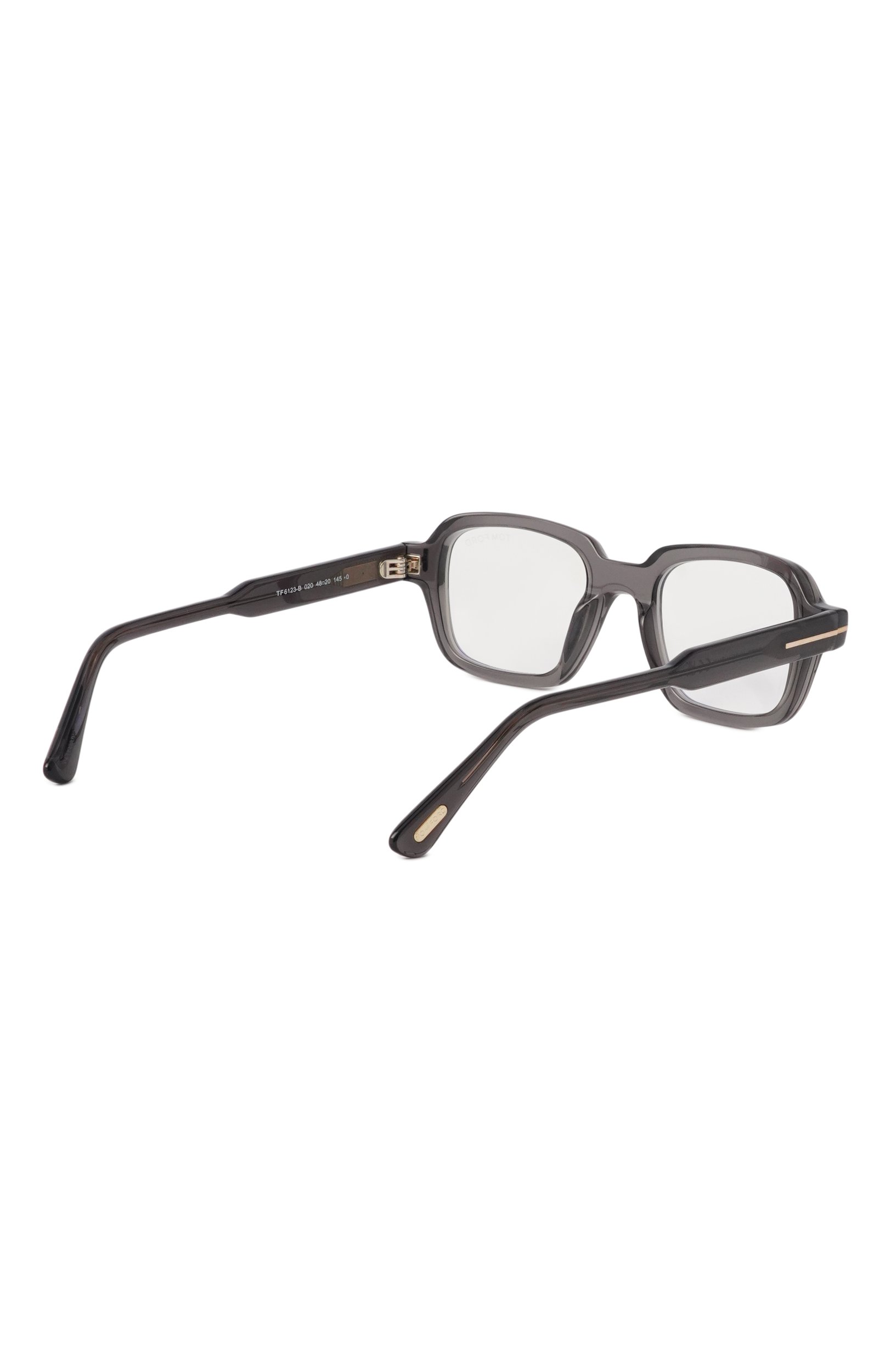 Оправа TOM FORD серого цвета по цене 45650 руб., арт. TF6123-B 020, фото 3 Оправа TOM FORD, арт. TF6123-B 020, фото 3
