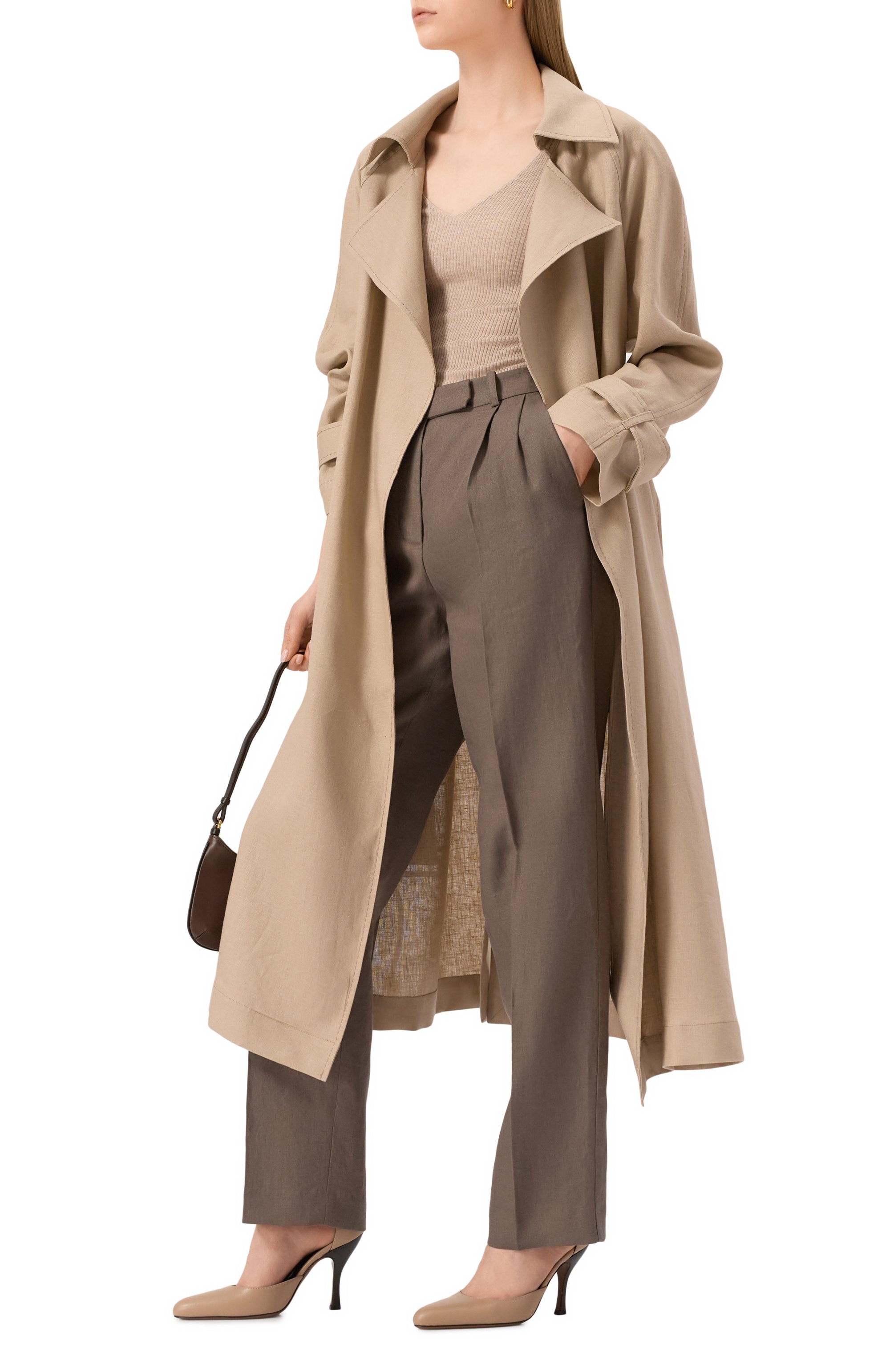 Льняной плащ FLASHIN, арт. FFS25PF, фото 2