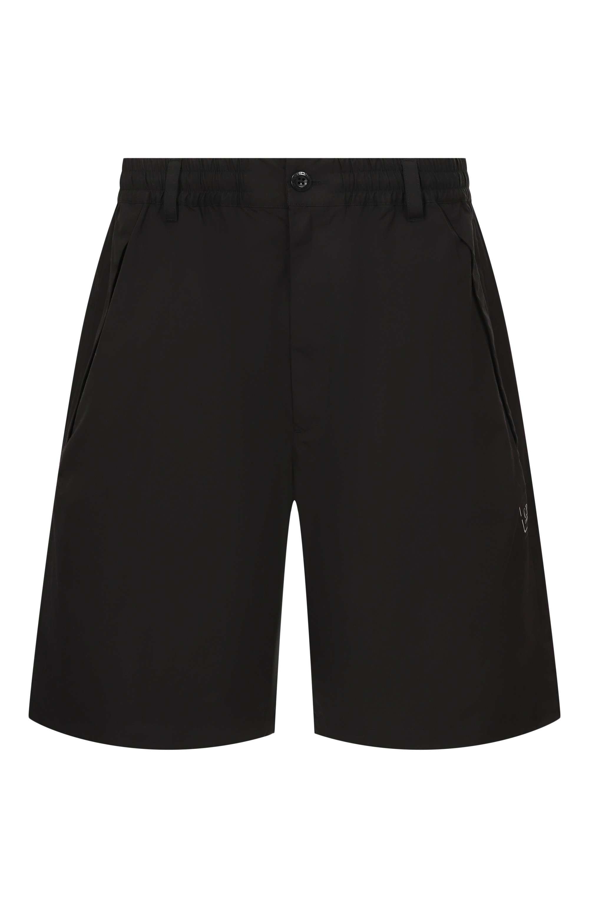 Хлопковые шорты C.P. COMPANY черного цвета по цене 42450 руб., арт. 20CLBE039A/110542A, фото 1 Хлопковые шорты C.P. COMPANY, арт. 20CLBE039A/110542A, фото 1