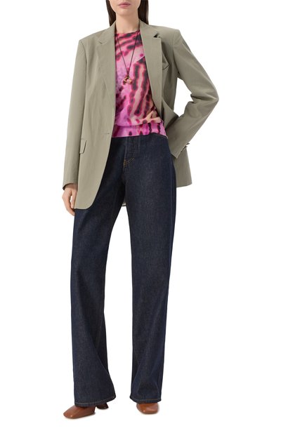 Хлопковый пуловер DRIES VAN NOTEN, арт. 251-011246-1712, фото 2