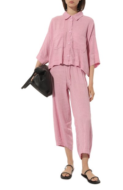 Брюки изо льна и вискозы DEHA, арт. D83538, фото 2