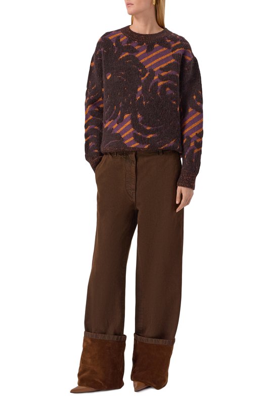 Джинсы Dries Van Noten 252-010931-2396 Коричневый  252-010931-2396 Фото 2