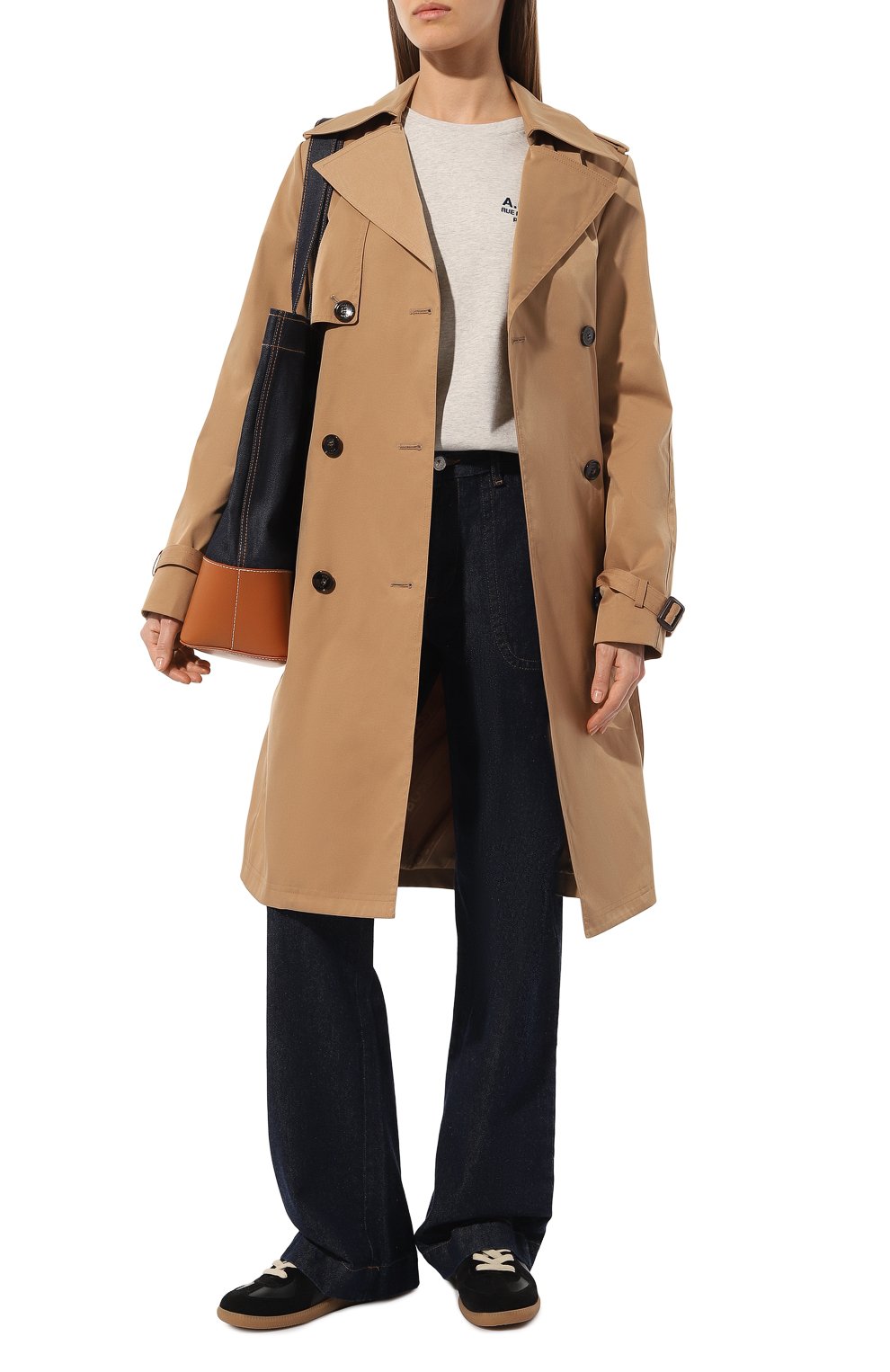 Хлопковая футболка A.P.C., арт. C0EZC-F26842, фото 2