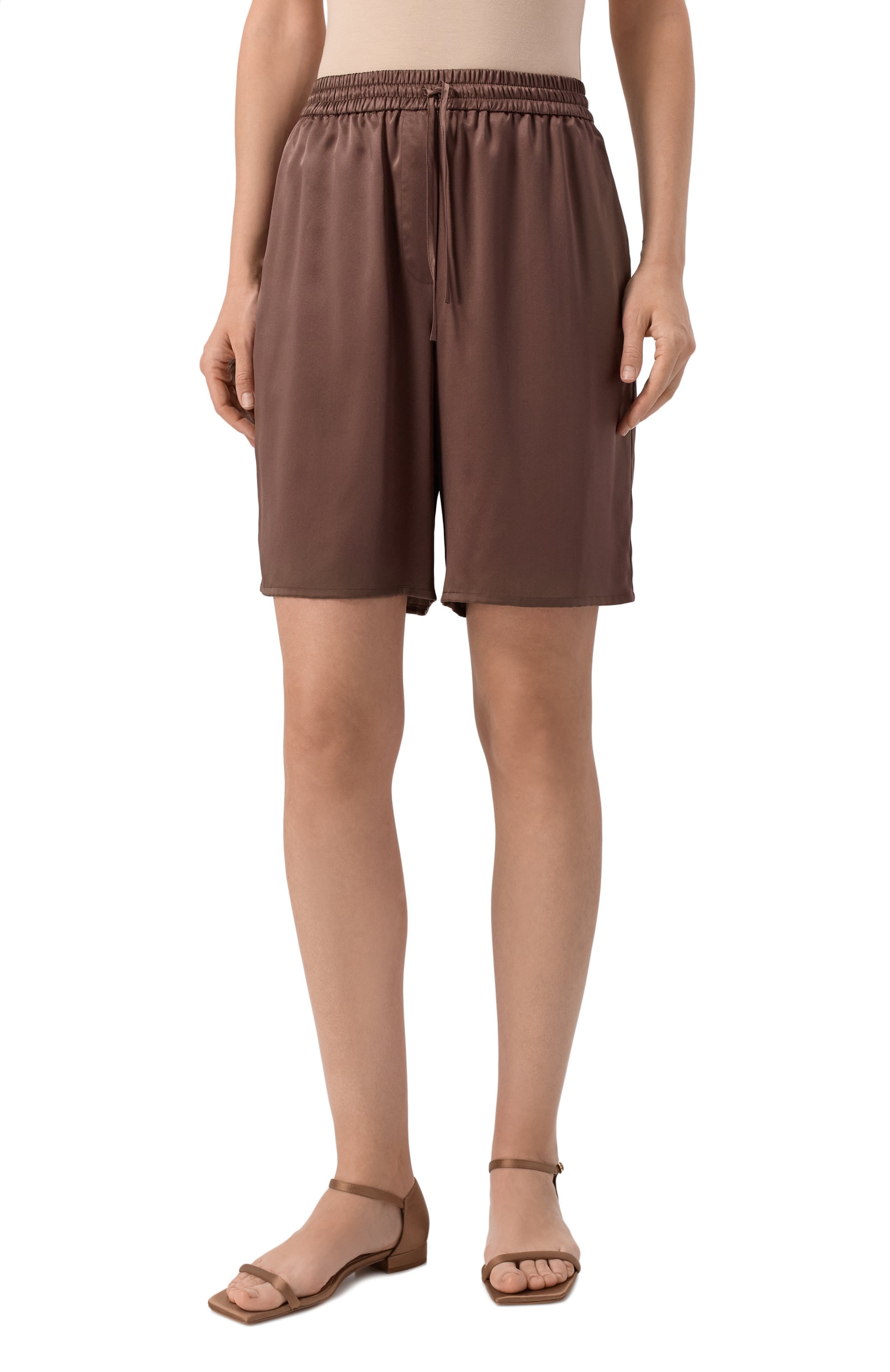 Атласные шорты 12 STOREEZ, арт. 125959, фото 3