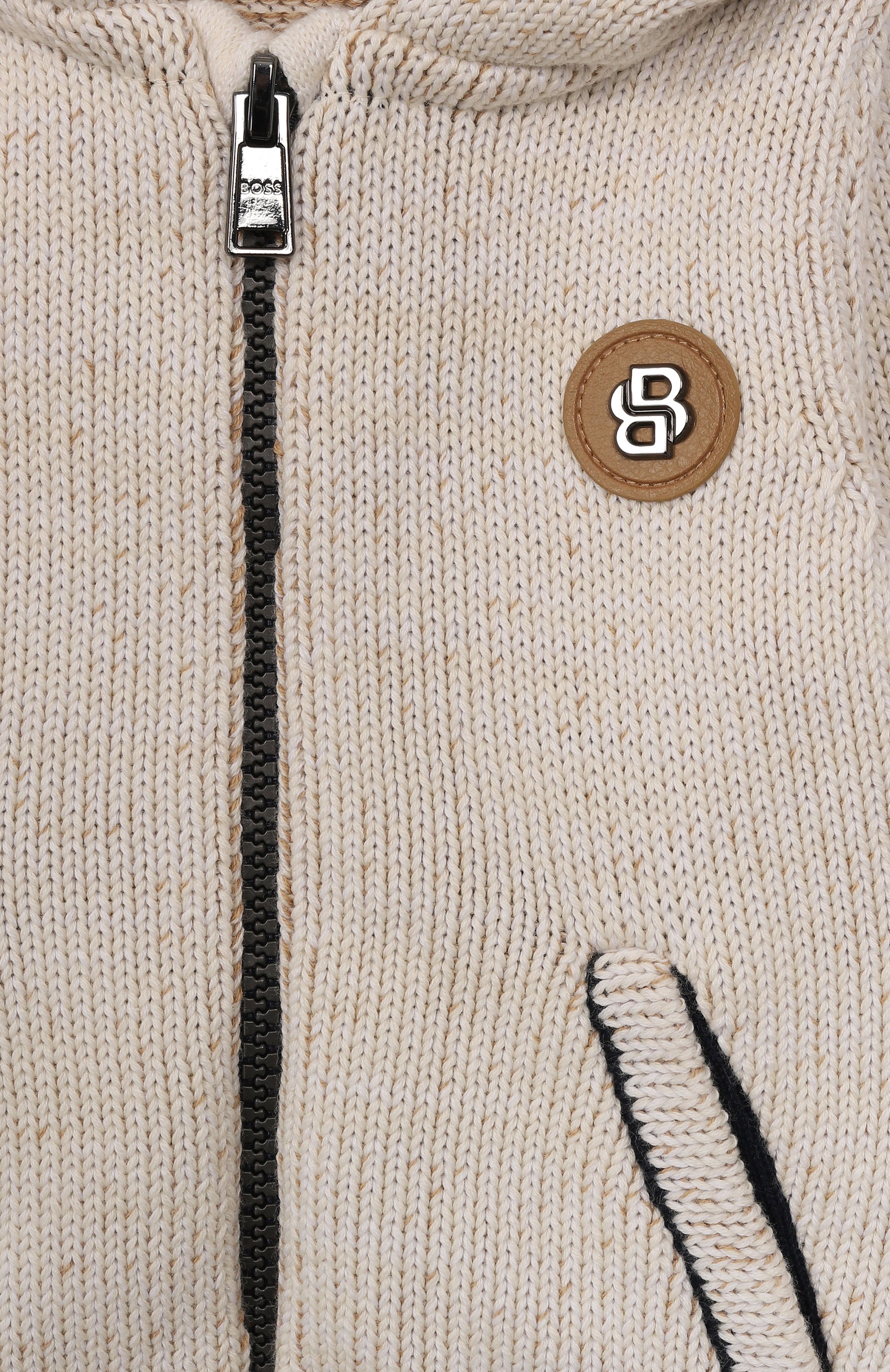 Хлопковая толстовка BOSS, арт. J51248/9M-18M, фото 3