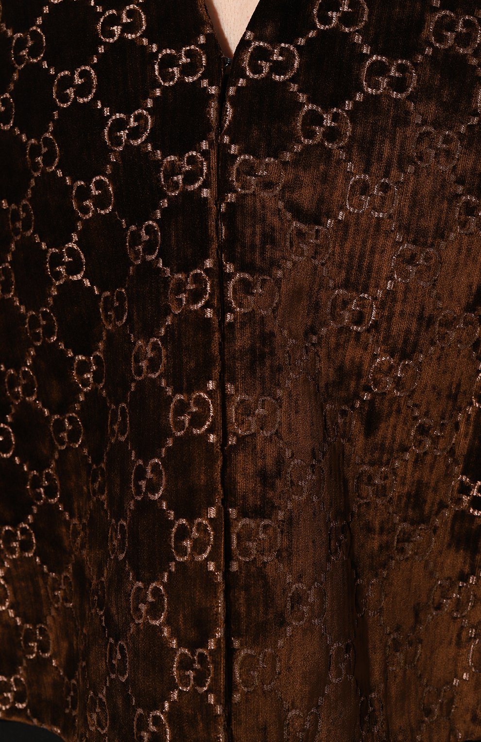 Вельветовое пончо GUCCI, арт. 555210 3GC34, фото 5