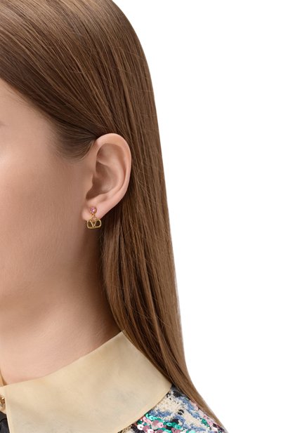 Серьги vlogo signature VALENTINO, арт. 6W2J0H29YCW/G0LD, фото 2