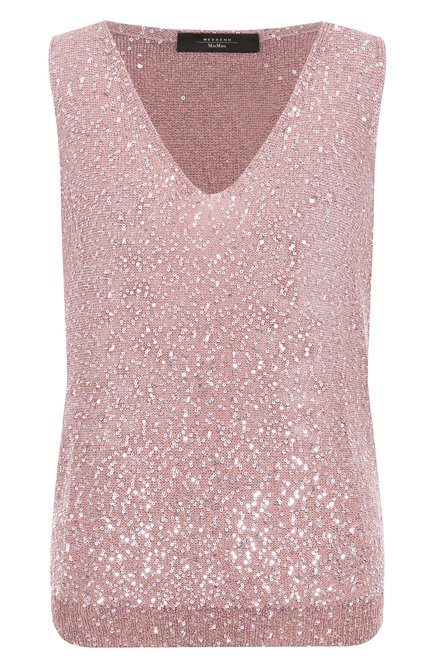 Женский топ с отделкой пайетками WEEKEND MAX MARA, арт. ACAICI