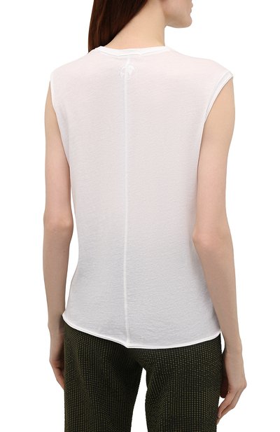 Хлопковый топ RAG AND BONE, арт. WCC21ST084JB84, фото 4