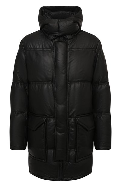 Кожаный пуховик YVES SALOMON, арт. 21WHM20097A24W, фото 1