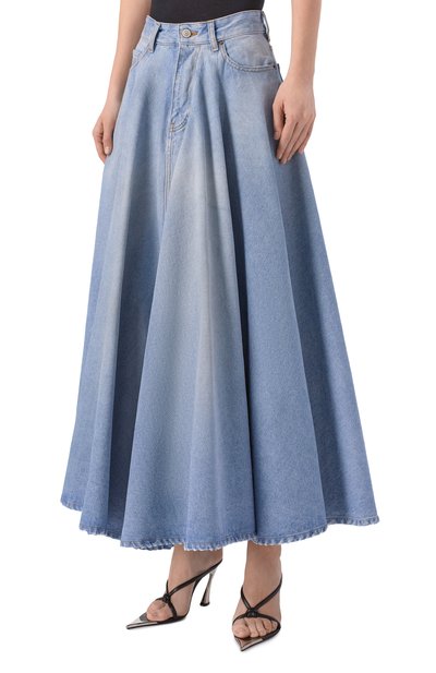 Джинсовая юбка godet BALENCIAGA, арт. 856906/TTWB1, фото 3
