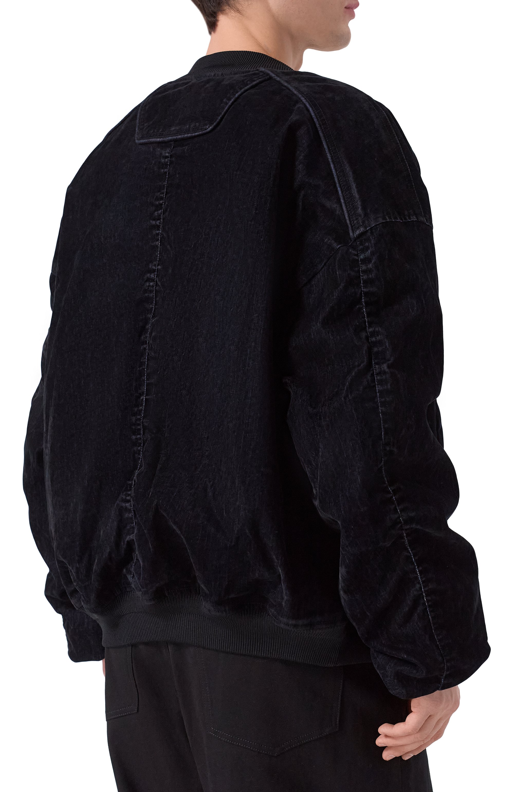 Хлопковый бомбер JUUN.J черного цвета по цене 194000 руб., арт. JC5939P57, фото 6 Хлопковый бомбер JUUN.J, арт. JC5939P57, фото 6