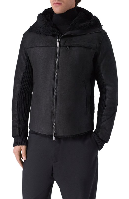 Дубленка Transit CFUTRBS281 Чёрный  CFUTRBS281 Фото 3