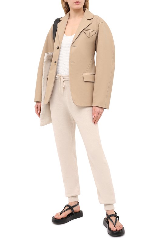 Кашемировые джоггеры Loewe Бежевый, фото 2