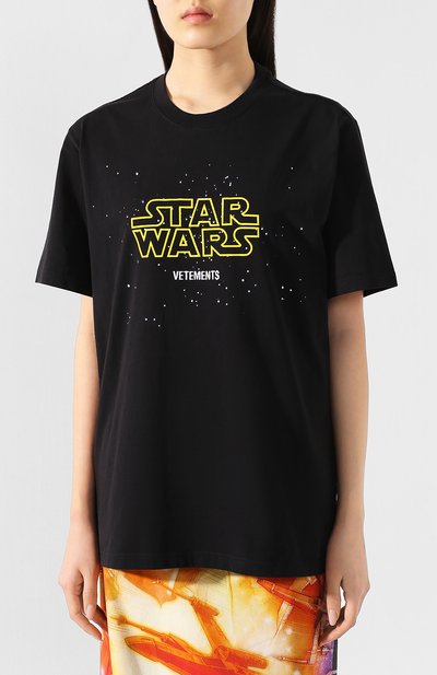Хлопковая футболка star wars x vetements VETEMENTS, арт. USW21TS001 1600/W, фото 3