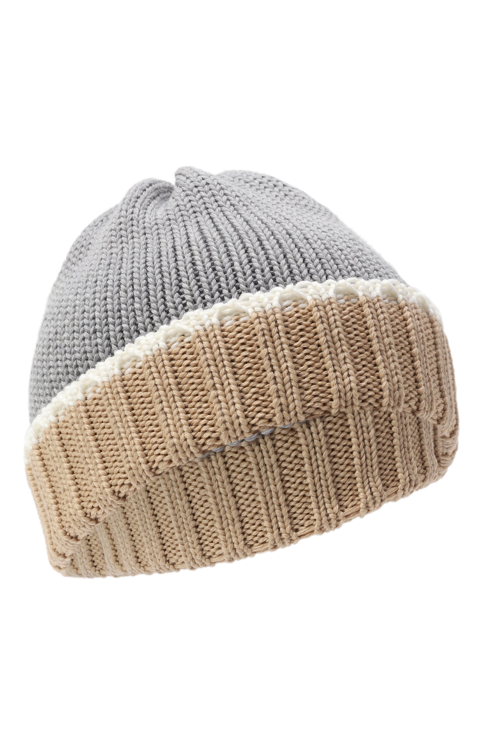 Шерстяная шапка CATYA серого цвета по цене 7380 руб., арт. 529670, фото 1 Шерстяная шапка CATYA, арт. 529670, фото 1